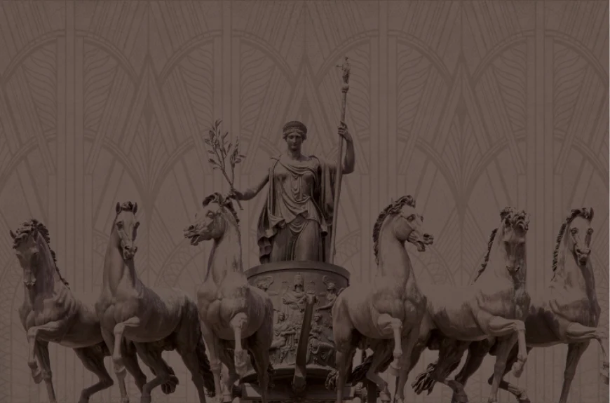 Greek Goddess Horse Wall Mural Alternate View